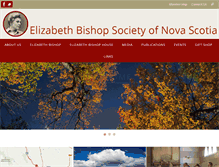 Tablet Screenshot of elizabethbishopns.org